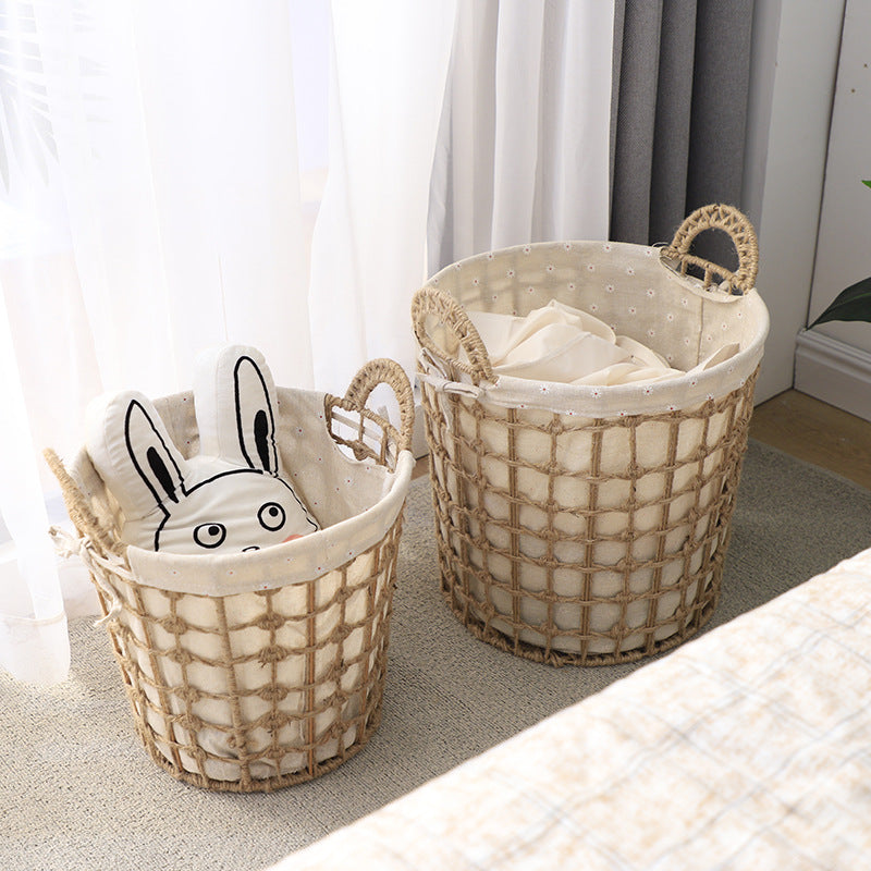Natural Fiber Decorative Storage Baskets