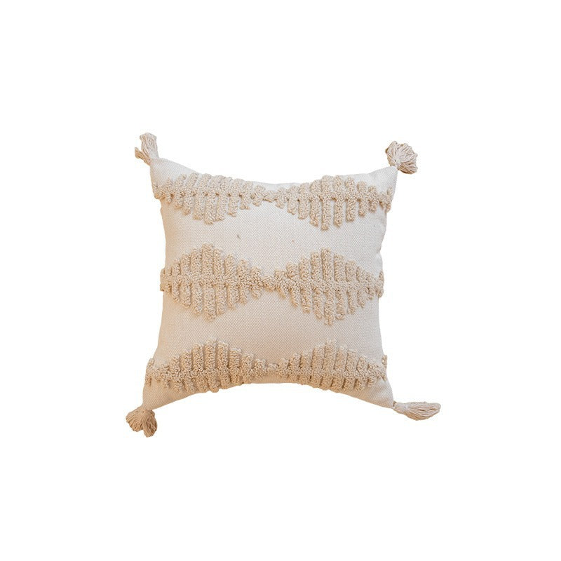 Textured Artisan Throw Pillow