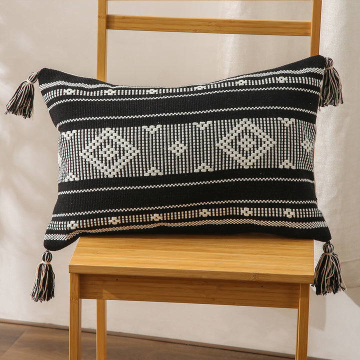 Decorative Geometric Pattern Cushion