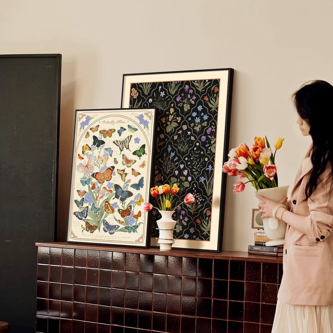 Botanical Illustration Framed Art