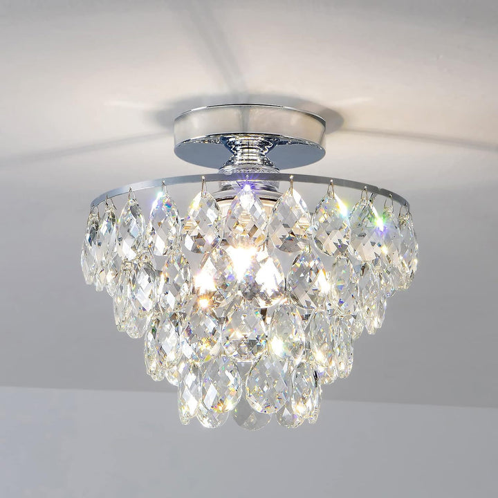 Elegant Crystal Drop Chandelier