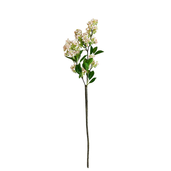 Decorative artificial flower branch