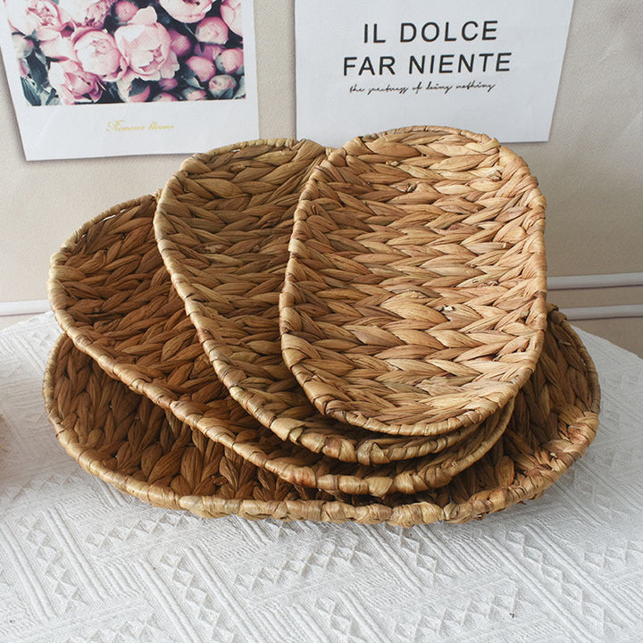 Natural Woven Serving Tray