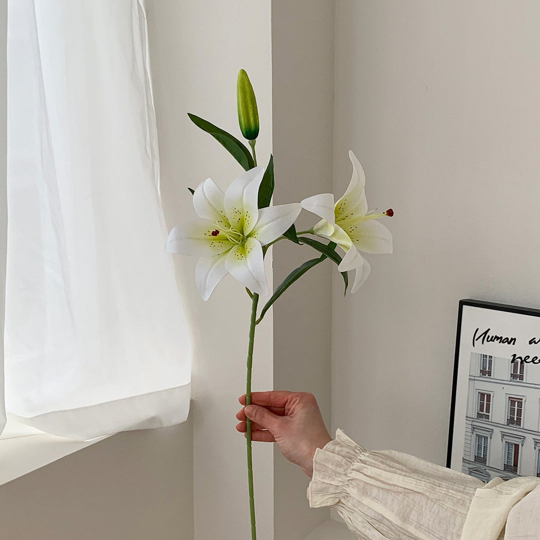 Elegant Artificial Lily Stem