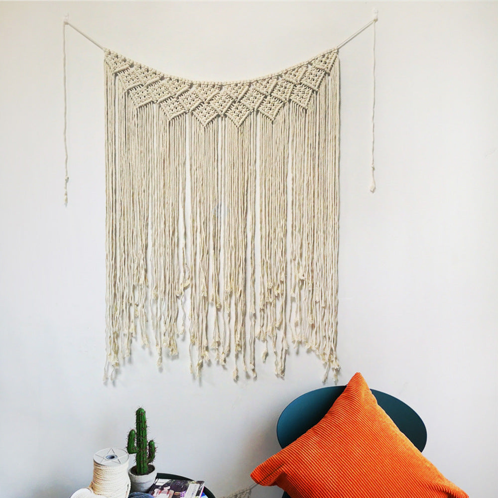 Macrame Wall Hanging with Artistic Design