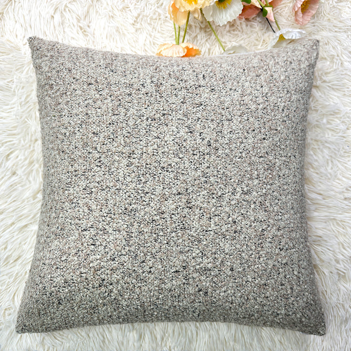 Textured Knit Decorative Cushion