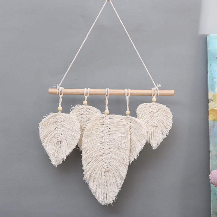 Artistic Macrame Leaf Wall Hanging