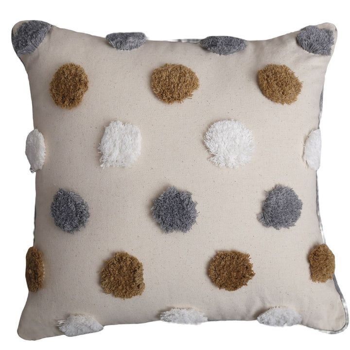 Textured Dot Decorative Pillow
