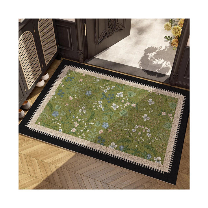 Floral Pattern Area Rug