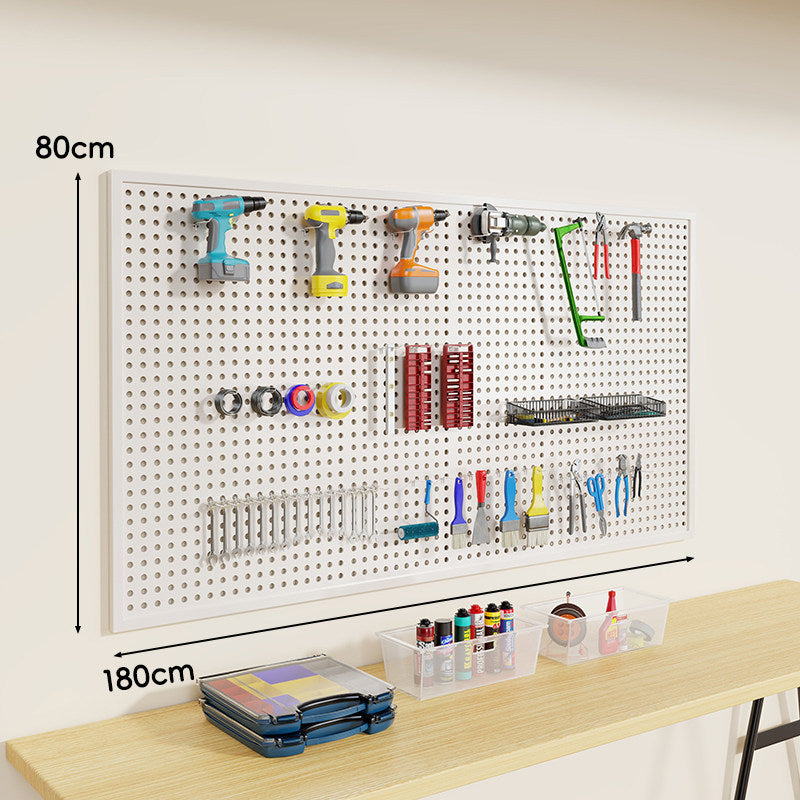 Pegboard Double-Prong Metal Hooks Compact Heavy-Duty Display Hangers