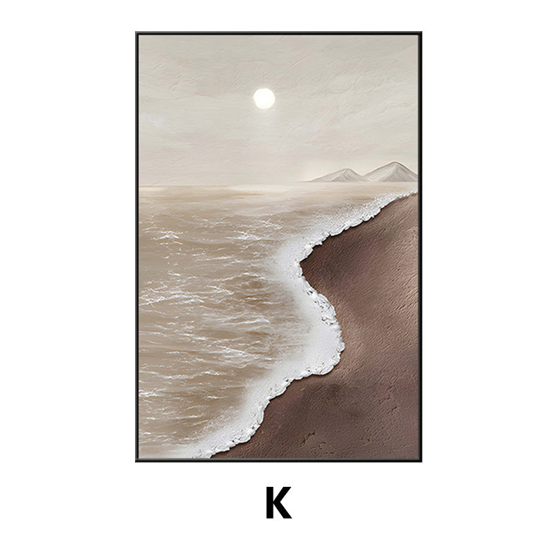 Coastal Beach Landscape Framed Wall Art