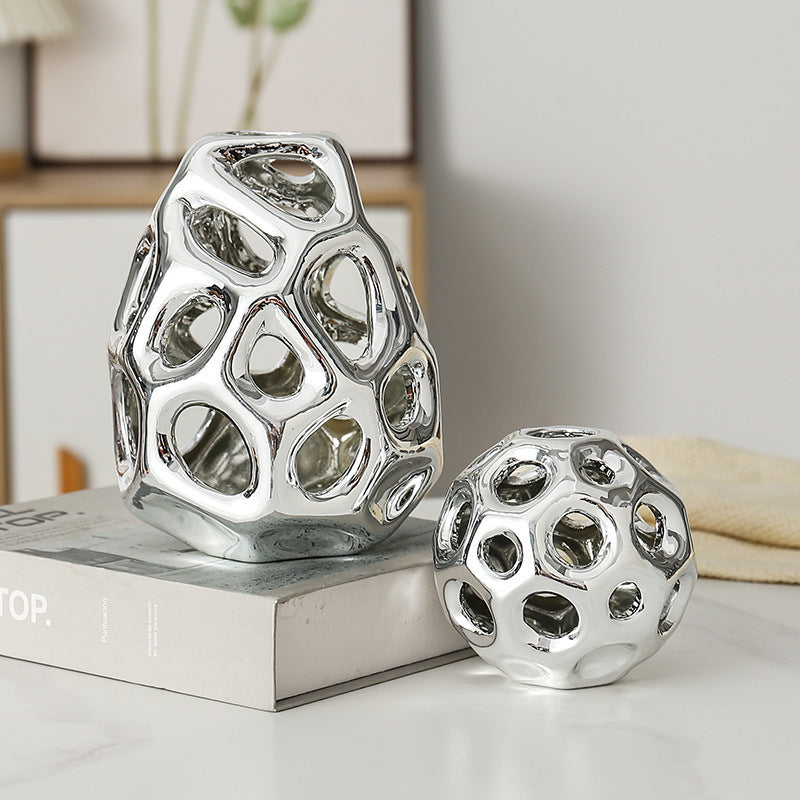 Decorative ceramic column