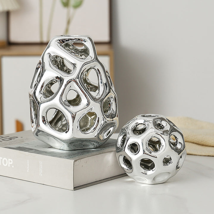 Decorative ceramic column
