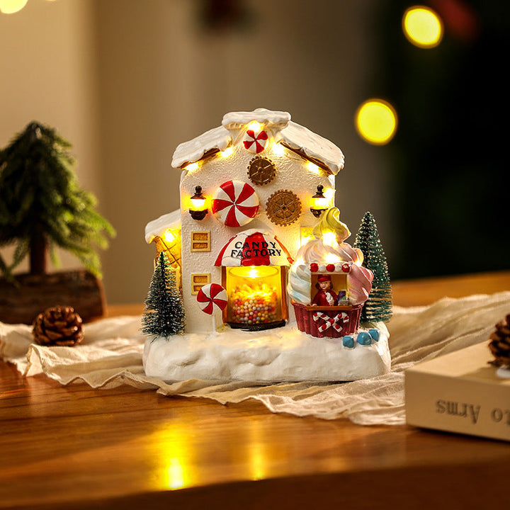 Party Light Decoration in the Design of a Candy Factory