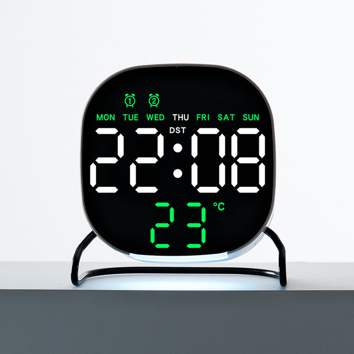 Digital Multi-Function Alarm Clock with Large LED Display
