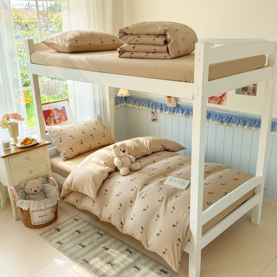Geometric Patterned Bedding Set