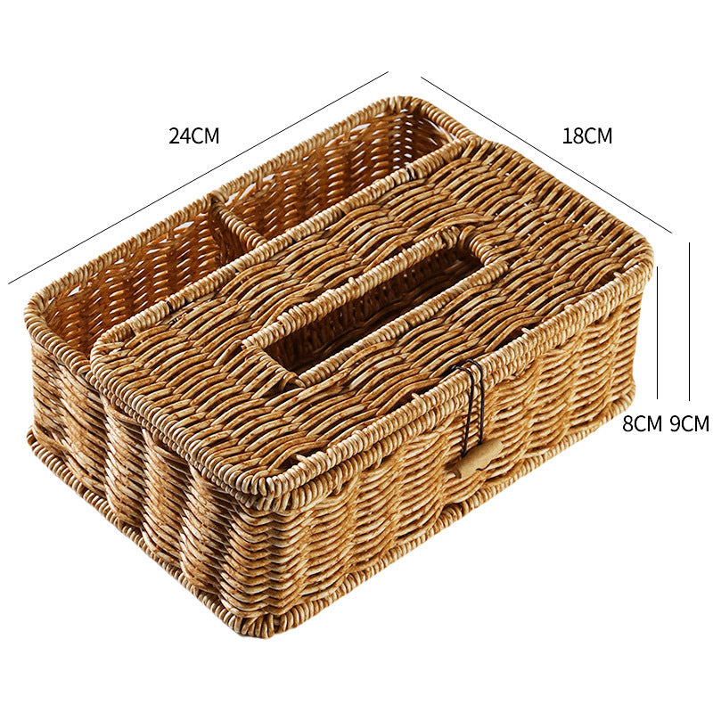 Handwoven Multi-Part Storage Basket