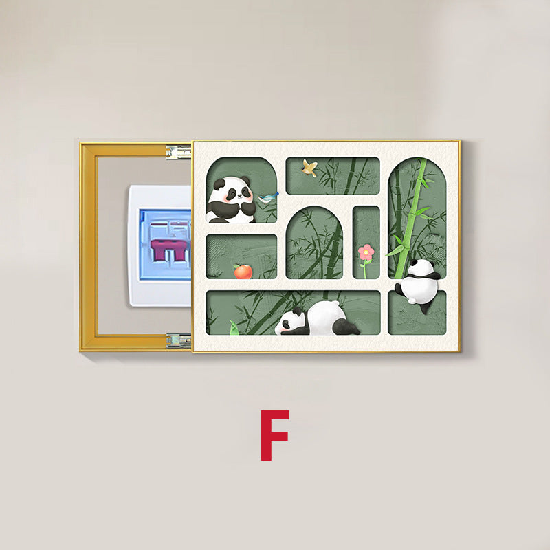 Decorative Panda-Themed Picture Frame