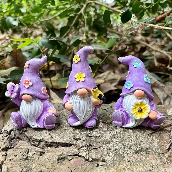 Playful Garden Gnome Decoration