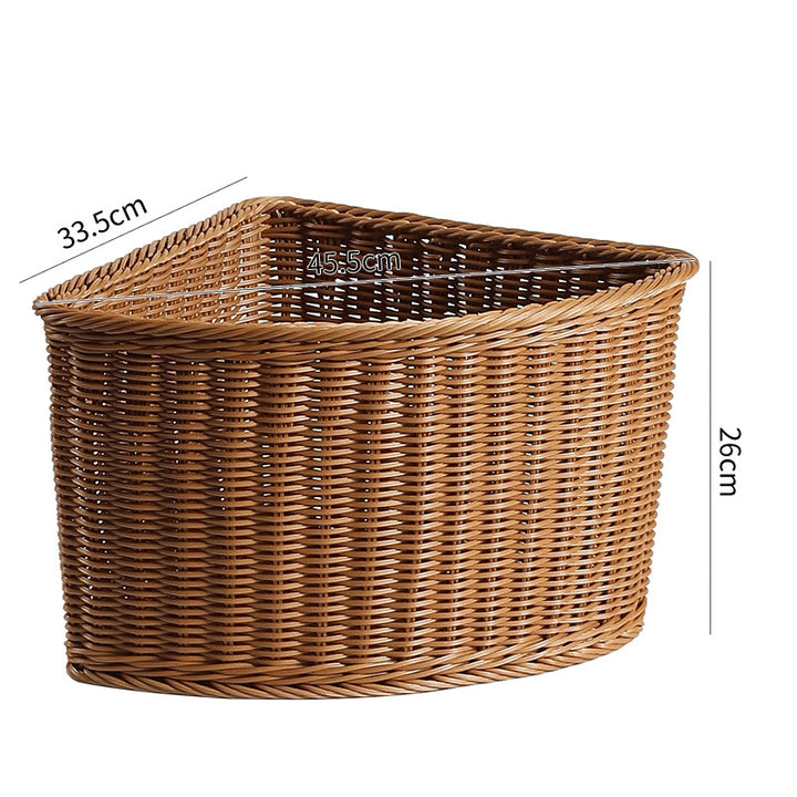Corner Woven Storage Basket