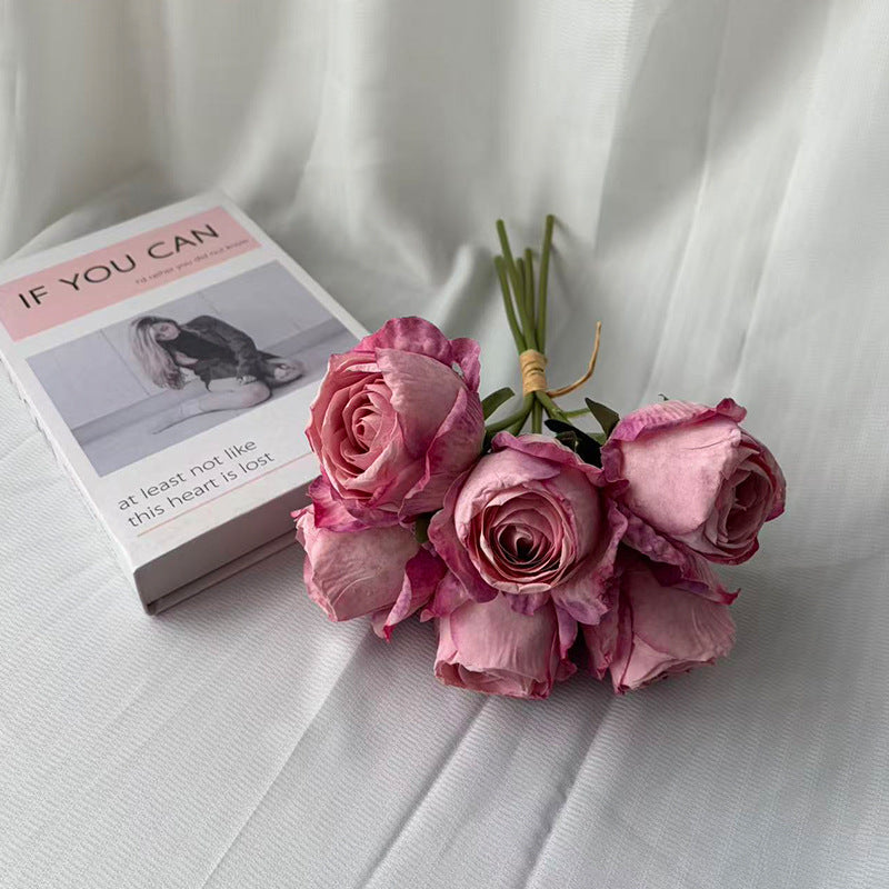 Faux Rose Bouquet