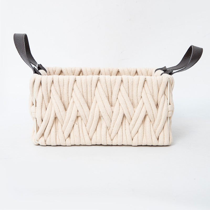 Stylish Textured Storage Basket