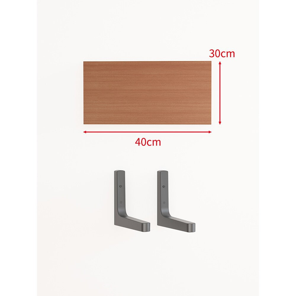 Long Narrow Floating Wall Shelf Kit with Concealed Heavy-Duty Brackets