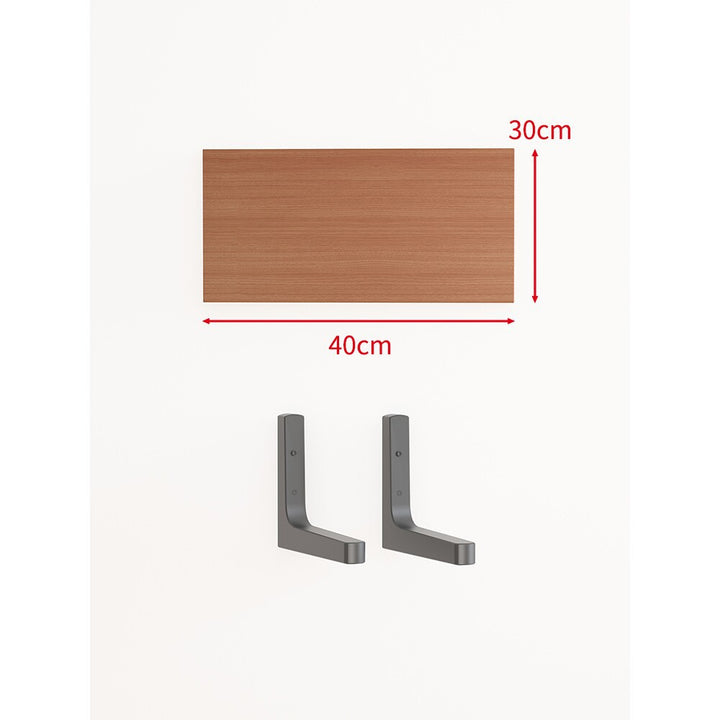 Long Narrow Floating Wall Shelf Kit with Concealed Heavy-Duty Brackets