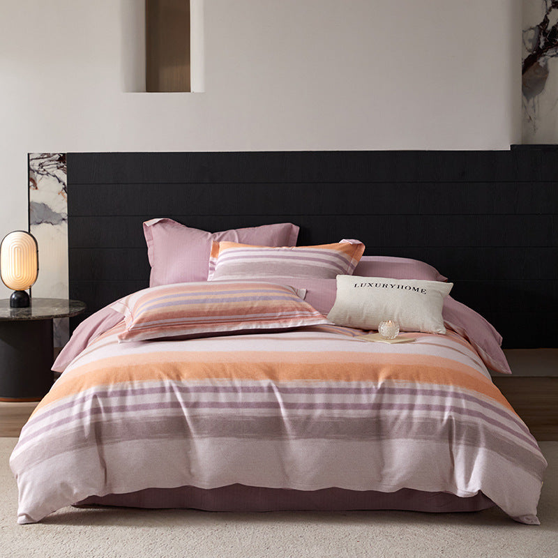 Decorative Elegant Satin Duvet Cover Set Avarnia