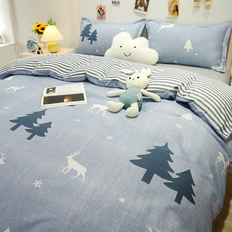 Fun Cartoon-Themed Duvet Cover Set
