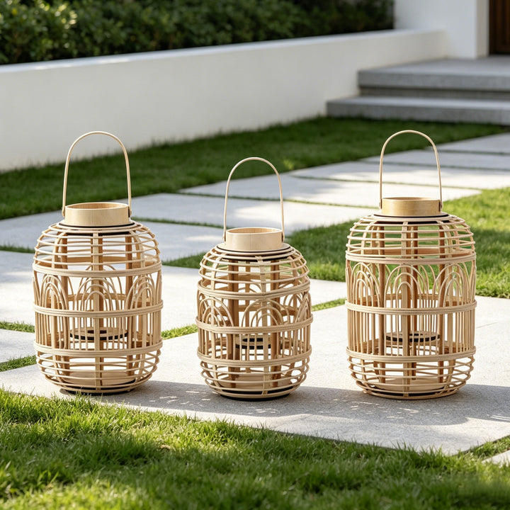 Decorative Rattan Lantern