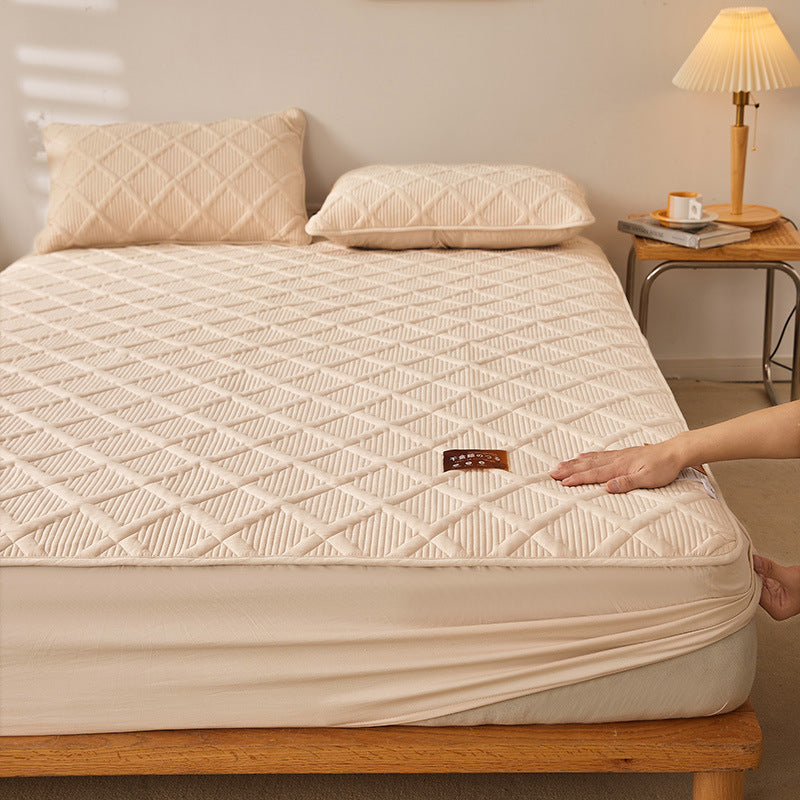 Decorative Premium Quilted Mattress Protector Avarnia