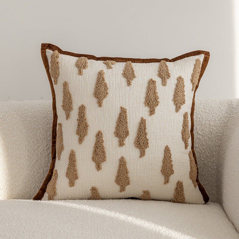 Geometric Patterned Throw Cushion