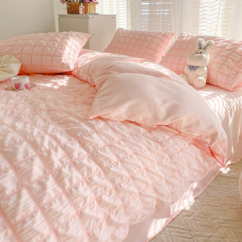 Soft Textured Bedding Set