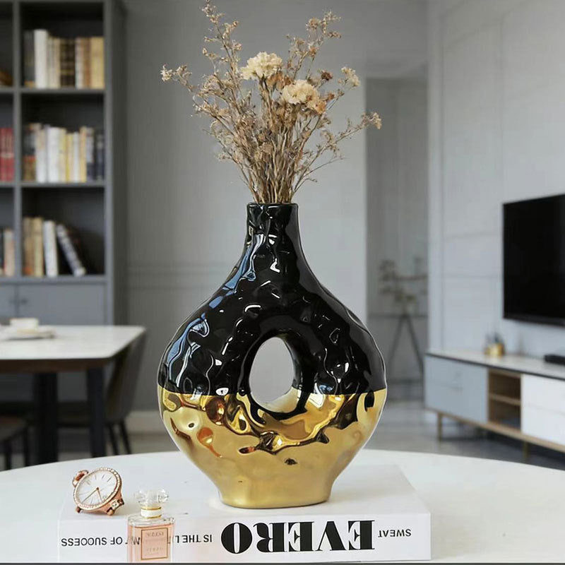 Decorative ceramic vase