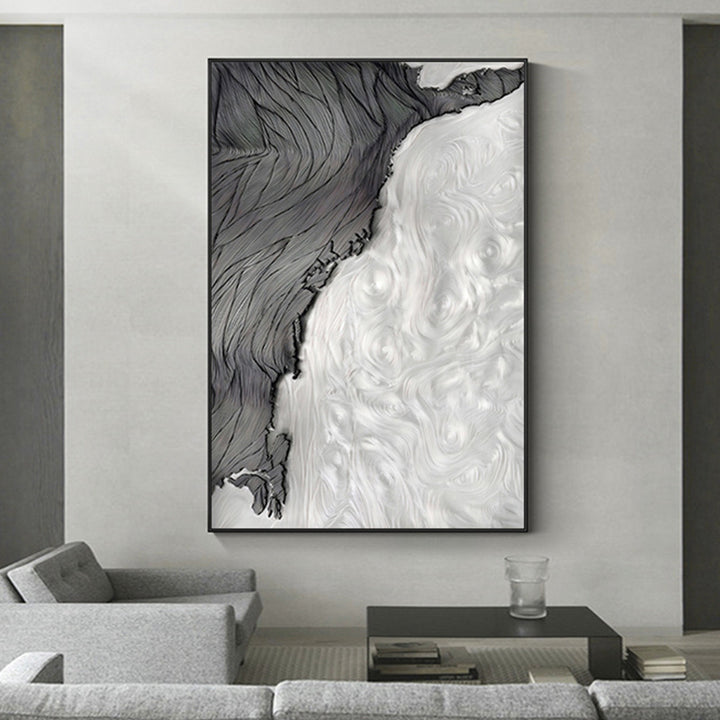 Abstract Textured Wall Art Print