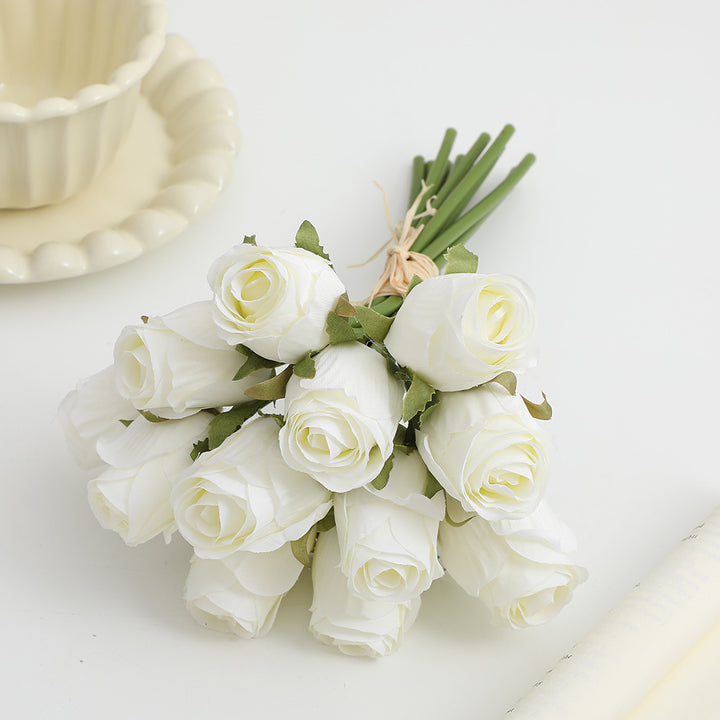 Artificial rose bouquet with fine details