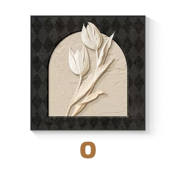 Decorative Floral Framed Artwork