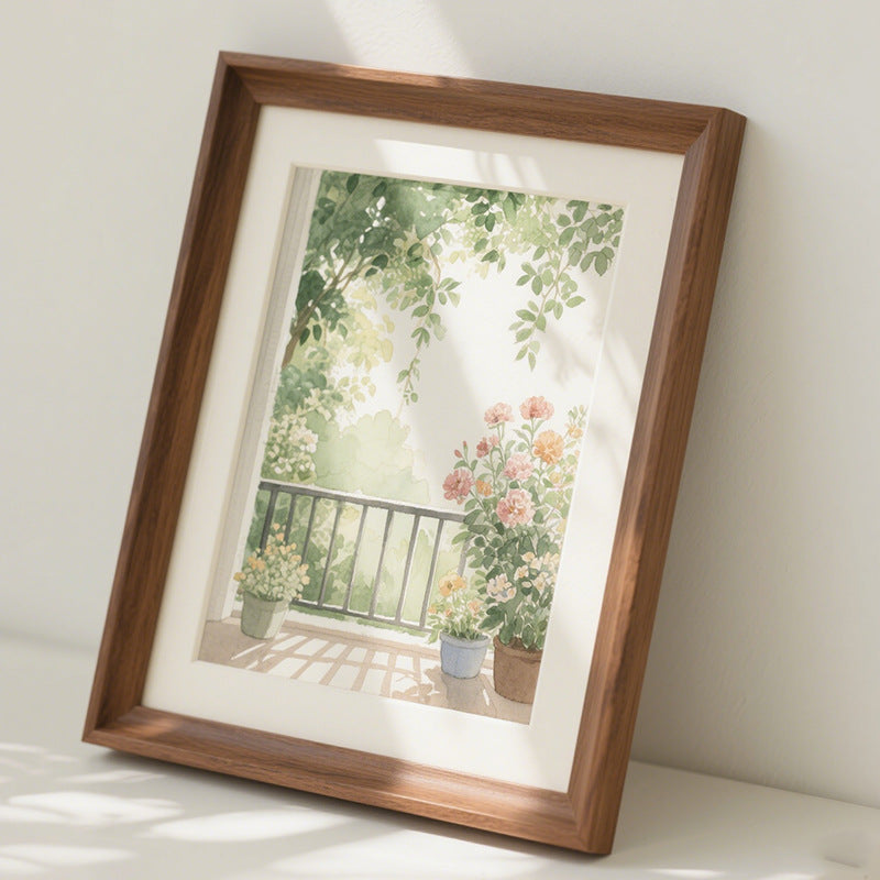 Framed Watercolor Art