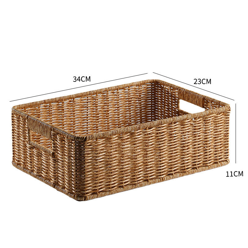 Elegant Woven Storage Basket