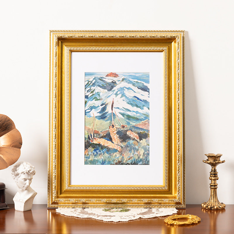 Framed Artistic Landscape Painting for Home Display