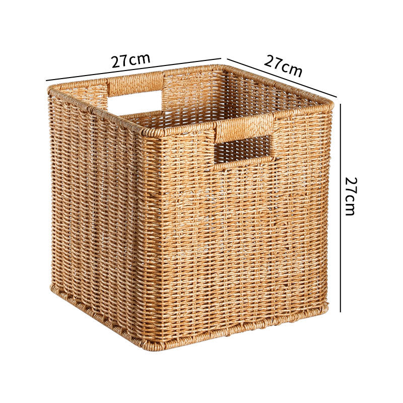 Decorative Storage Basket Cube