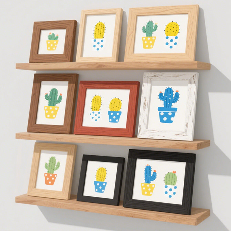Decorative Cactus Art Print Frame