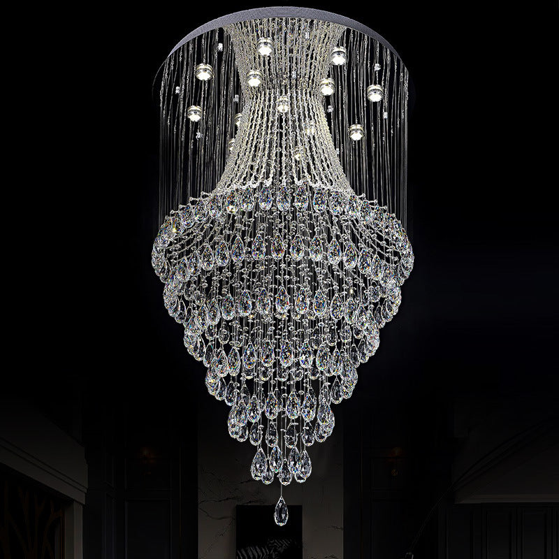 Crystal Cascade Chandelier