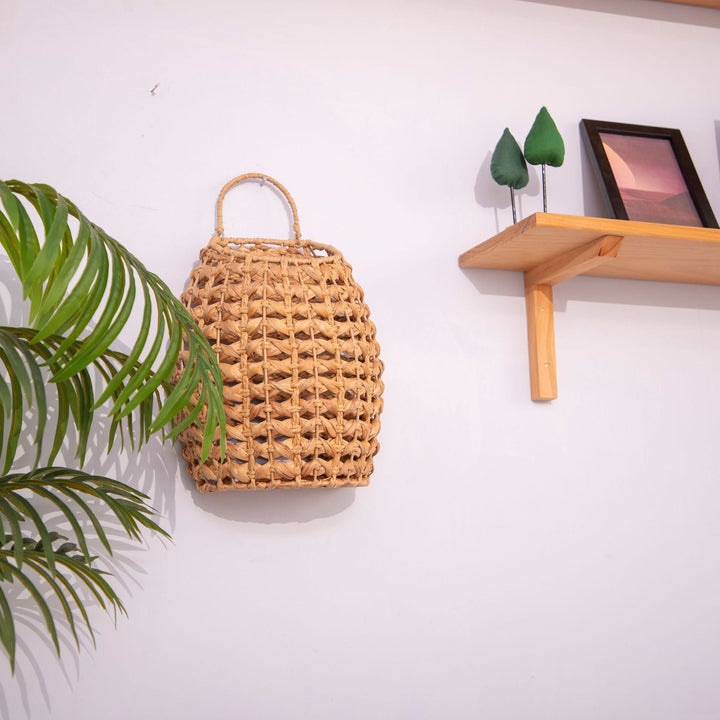 Handwoven Decorative Wall Basket