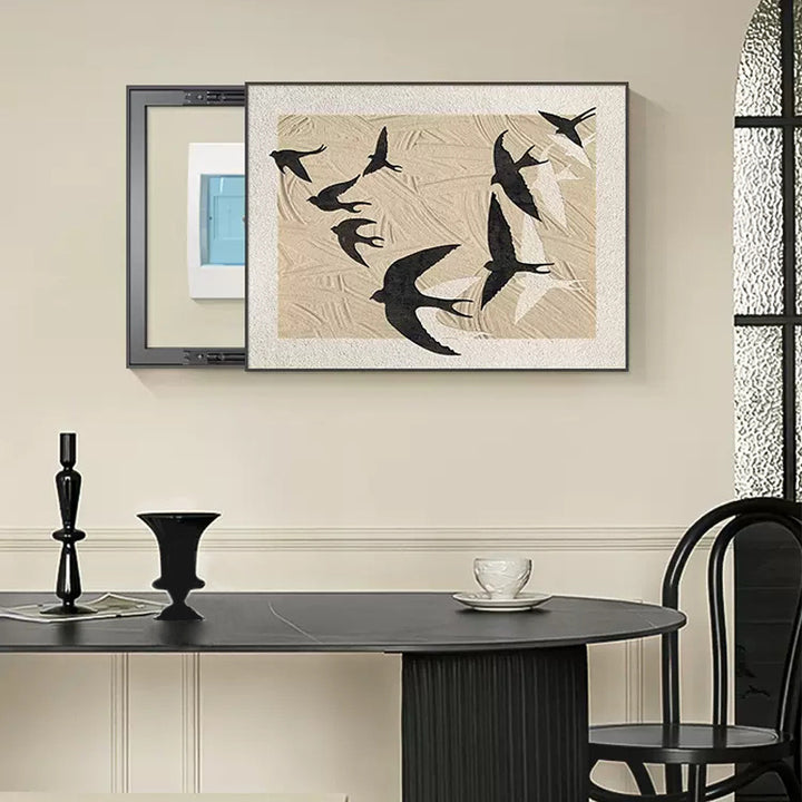 Framed Birds Wall Art