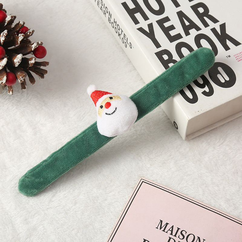 Creative Christmas wristband with snowman design