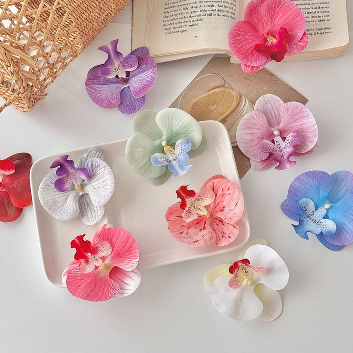Decorative Orchid Flower Accent