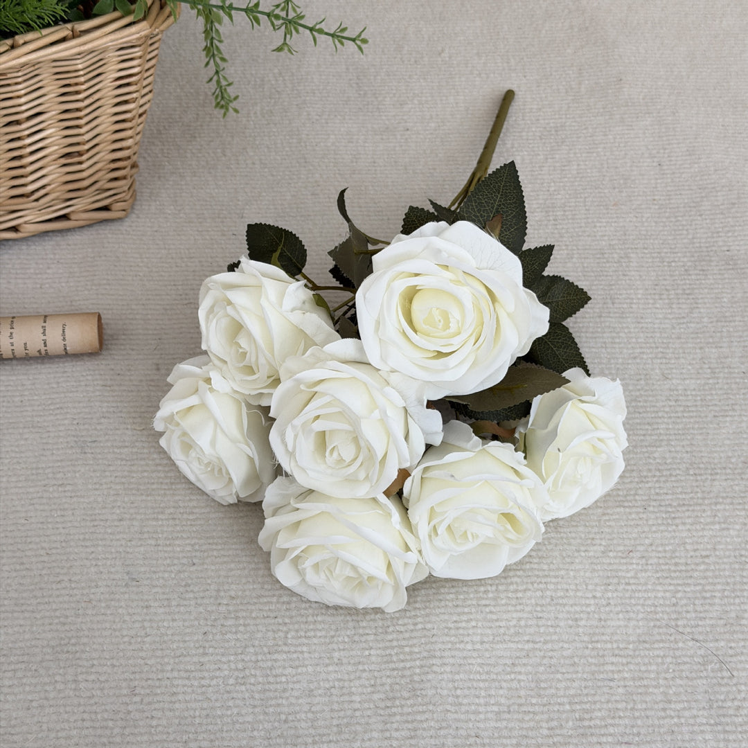 Realistic Rose Bouquet for Home Display