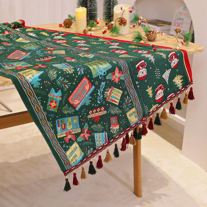 Festive table runner